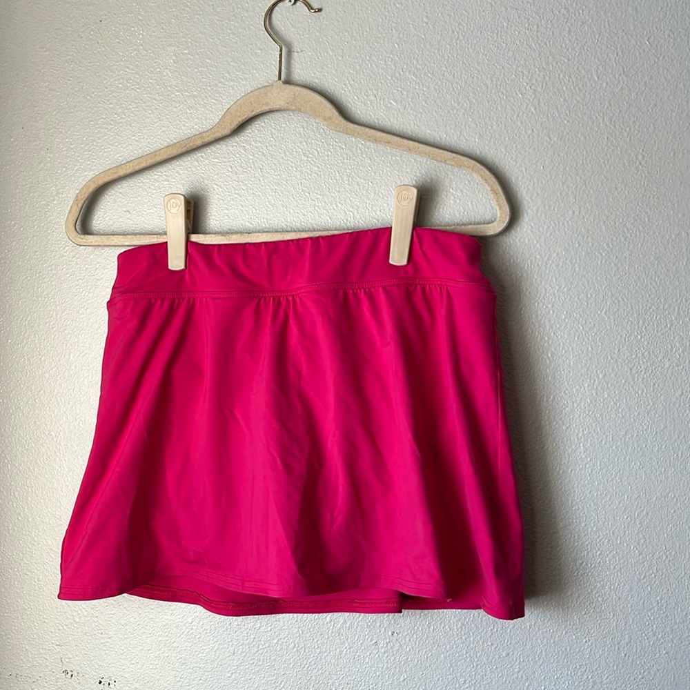 Lands End pink swim mini. Size 10.